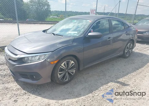2016 Honda Civic Ex-T из США, поврежденный, VIN 19XFC1F30GE044512